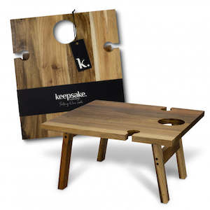 Serving Boards: Keepsake Folding Wine Table