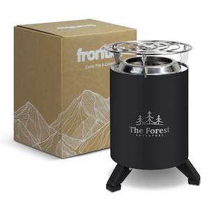 Home Living: Frontier Camp Fire and Cooker