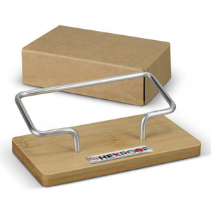 Products: Bamboo Business Card Stand