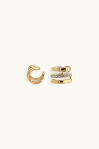 Gold Earrings: Nomi Ear Cuff