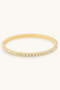 Gold Bracelets: Venice Bangle