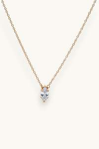 Gold Necklace: Clair Marquise Necklace