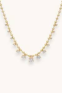 Amour Station Necklace