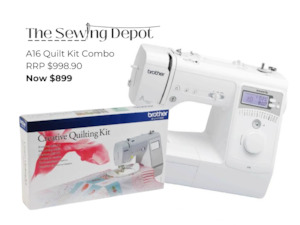 Brother Brand: Brother A16 Quilt Kit Combo