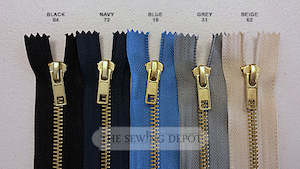 Threads: Jeans Zip: 18cm/7"