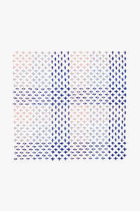 Dmc Threads: Sashiko Cross DMC Embroidery Kit