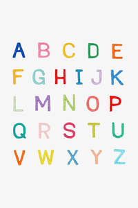 Alphabet DMC Embroidery Kit