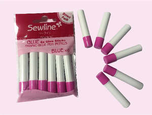 Sewline: Sewline Fabric Glue Pen Refills 6 Pack
