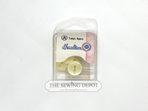 Hemline: 14mm Fish Eye Buttons 8-pack