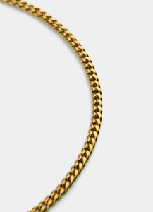 Necklaces Category: Havana Cuban Necklace 5mm - 18K Gold Plated