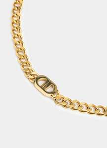 Necklaces Category: Mono Necklace - 18K Gold Plated