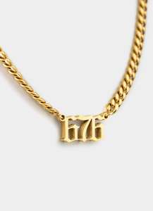 Necklaces Category: 676 Legacy Necklace - 18k Gold Plated