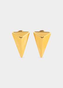 2 For 50 Nzd Bundle: Nova Stud Earrings - 18K Gold Plated