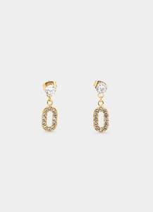 Eden Drop Earrings - 18K Gold Plated