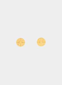 2 For 50 Nzd Bundle: Satori Stud Earrings - 18K Gold Plated
