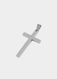 Heritage Cross Pendant - Stainless Steel