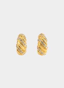 Liora Hoop Earrings - 18K Gold Plated