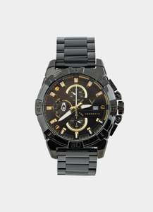 Watches Category: Sentinel Watch- Black/Gold