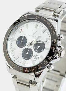 Vanguard Watch - Silver/Black