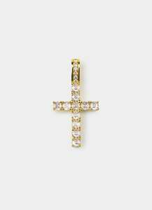 Classic Cross Pendant - 18k Gold Plated