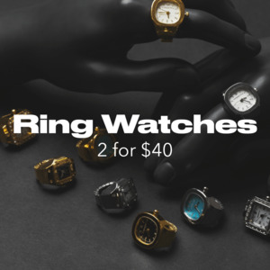 2 for $40 Ring Watch Bundle