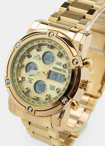 Watches Category: Titan Watch - Gold