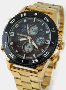 Atlas Watch - Gold/Black