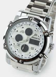 Titan Watch - Silver/Black