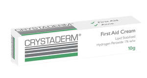 First Aid Dressings And Blister Prevention: CRYSTADERM – First Aid Antiseptic Cream