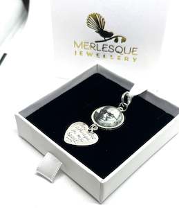 YOU ARE ALWAYS IN MY HEART PHOTO BOUQUET CHARM - SINGLE