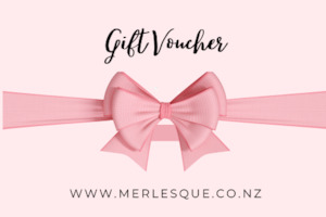 Gift Cards: Merlesque Gift Card.