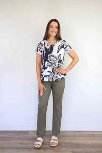 New In Bottoms: Larosela 95%Cotton basic long pants