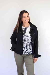 Larosela 97%Cotton Zip Jacket