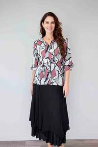 Merric Ruffle Panels Skirt