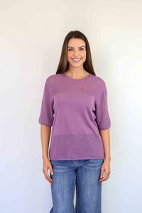 Brands Larosela: Larosela Plain Short Sleeve Jumper