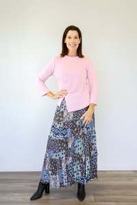 Sale: Merric Knitted Crushed Front Top