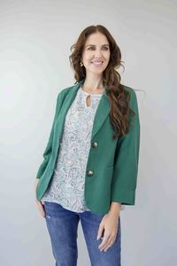 Tops Jackets: Larosela Tencel Blend Jacket