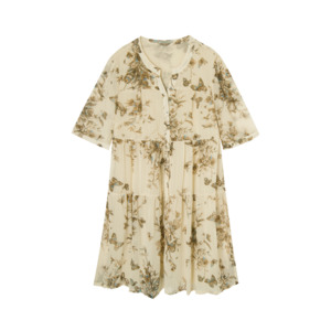 New: Larosela Short-sleeve Button-through Dress