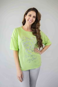 Fairy Tern Heart Print 100% Cotton Shirt