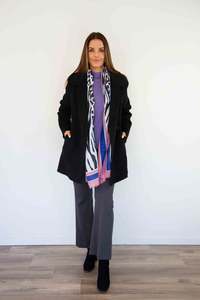 Merric 100% Wool Short Coat
