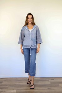 Fairy Tern Casual Star Mesh Jacket