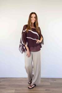 New: Drawstring Straight-Leg Pants