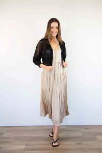 New: Larosela Open Front Knit Cardi