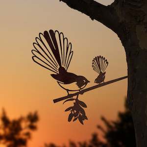 Best Sellers: Pīwakawaka (Fantail) and Baby