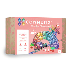 Baby Toddler: Connetix - Pastel Mega Pack 202 pc