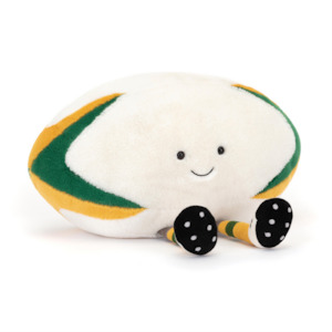 Jellycat: Jelllycat Amuseables Sports Rugby Ball