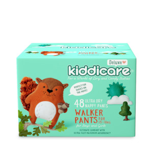 Home Living: Kiddicare - Deluxe Walker Unisex Nappy Pants 15-18kg 48s