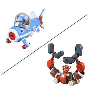 One Piece: One Piece - 1/144 HG Chopper Robo No.3 & No.5 (Chopper Submarine & Chopper Crane)