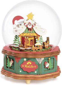 Rolife DIY Music Box Christmas Town AM46 [PRE-ORDER]