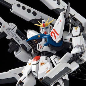 GUNDAM - P-Bandai MG 1/100 Gundam F91 Back Cannon Type & Twin V.S.B.R Set Up Type